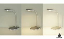 Trio LED-Schreibtischleuchte, 1-flammig, titanfarben | Grau