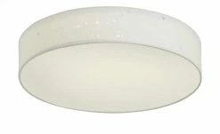 KHG Smart-Home Deckenleuchte, Stoffschirm weiß mit Stanzung -HOFFNER Verkäufe 11686628 6 202205161235