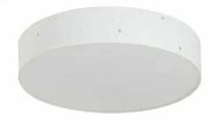 KHG Smart-Home Deckenleuchte, Stoffschirm weiß mit Stanzung -HOFFNER Verkäufe 11686628 7 202205161235