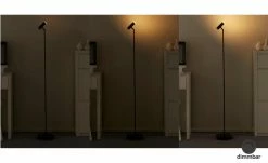 B-Leuchten LED-Stehleuchte, 1-flammig, schwarz