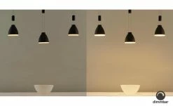 B-Leuchten LED-Pendeleuchte, 3-flammig, schwarz mit indirekter Beleuchtung -HOFFNER Verkäufe 11687135 2 202111301239