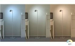 B-Leuchten LED-Stehleuchte, 1-flammig, grau